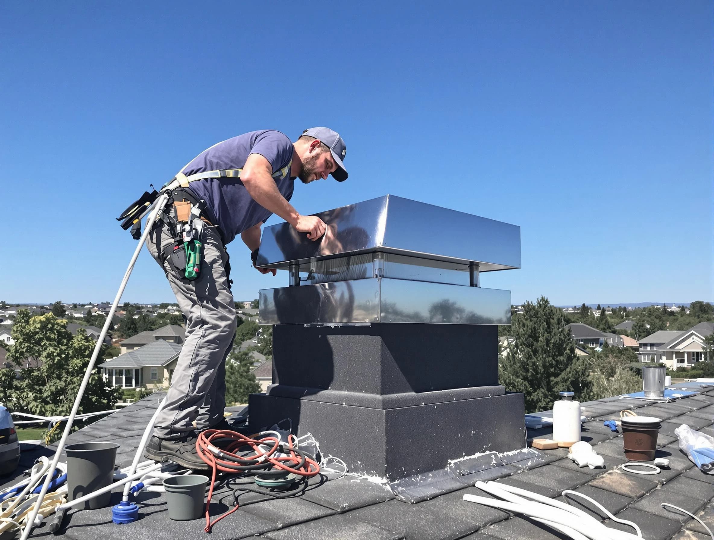 Chimney Cap Services service in Upper St. Clair, PA