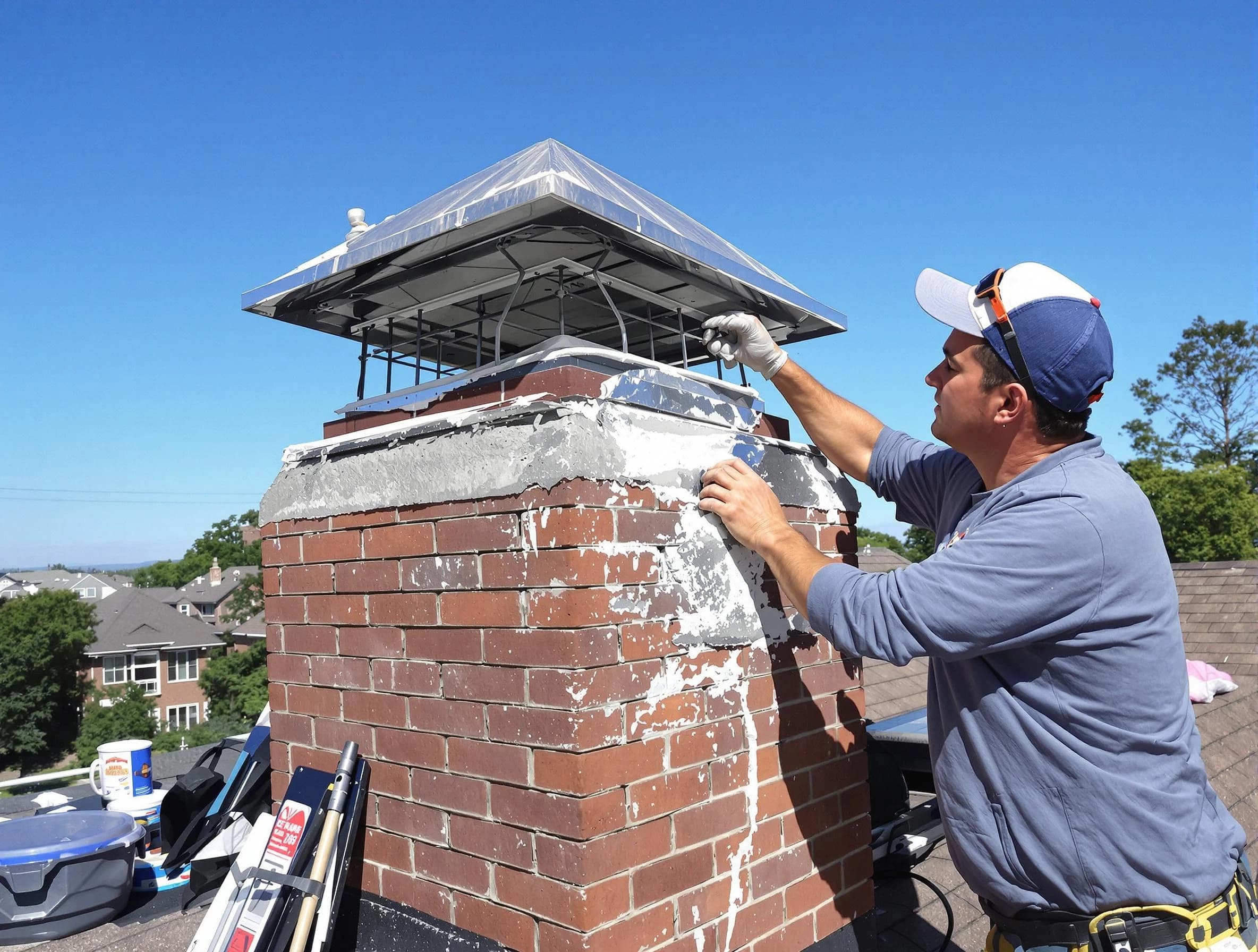 Chimney Crown Services service in Upper St. Clair, PA